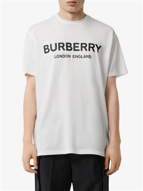 burberry white shirt with logo|Burberry white shirt sale.